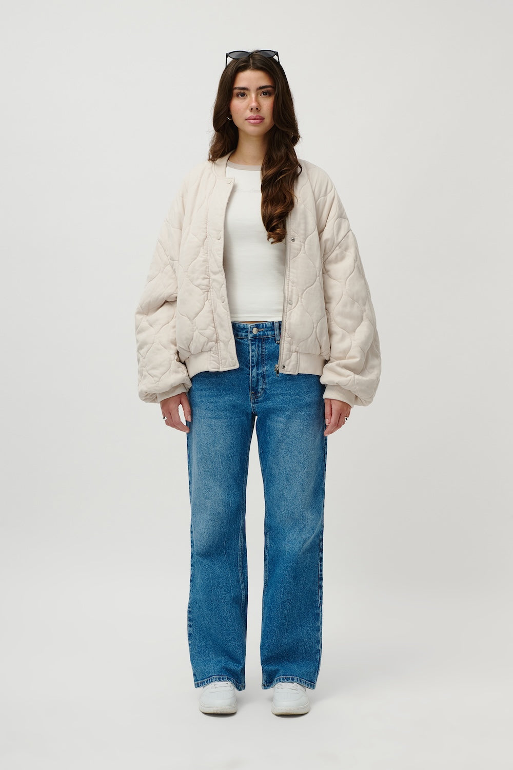 BOMBERJACKE AURA VANILLA