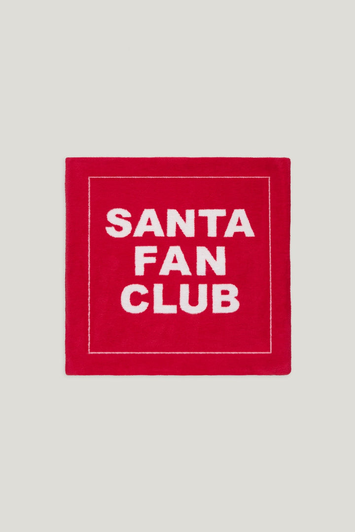 SANTA FAN CLUB KISSENHÜLLE ROT/WEIß