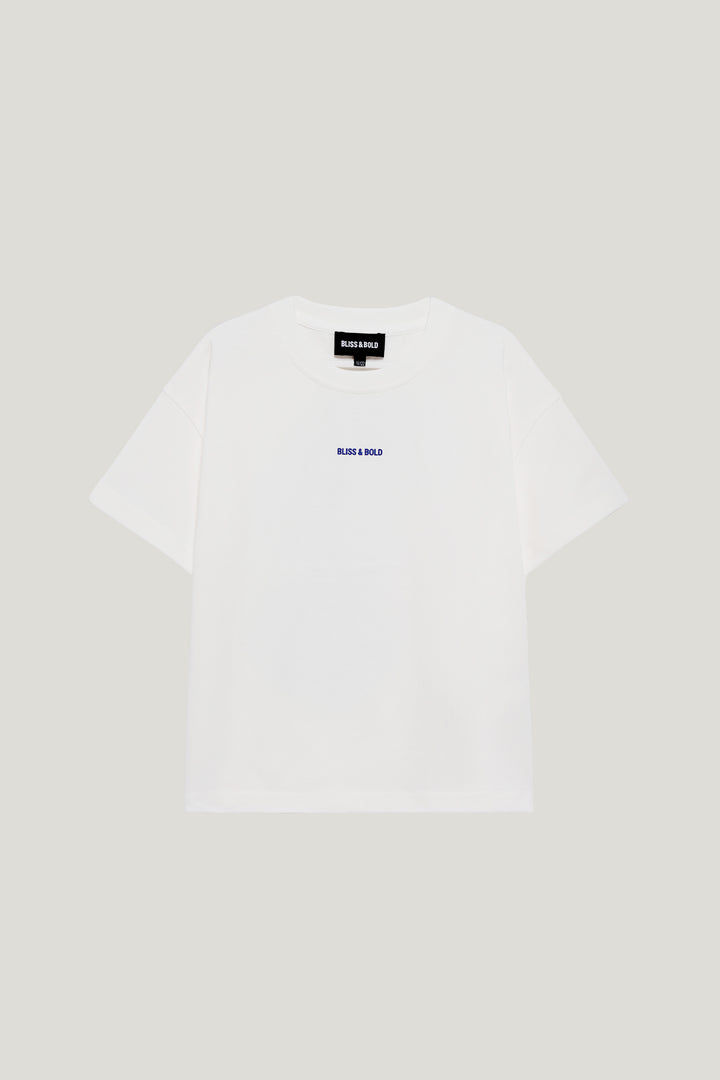 OVERSIZED TSHIRT MINI OFF WHITE LOVE SURROUNDS ME