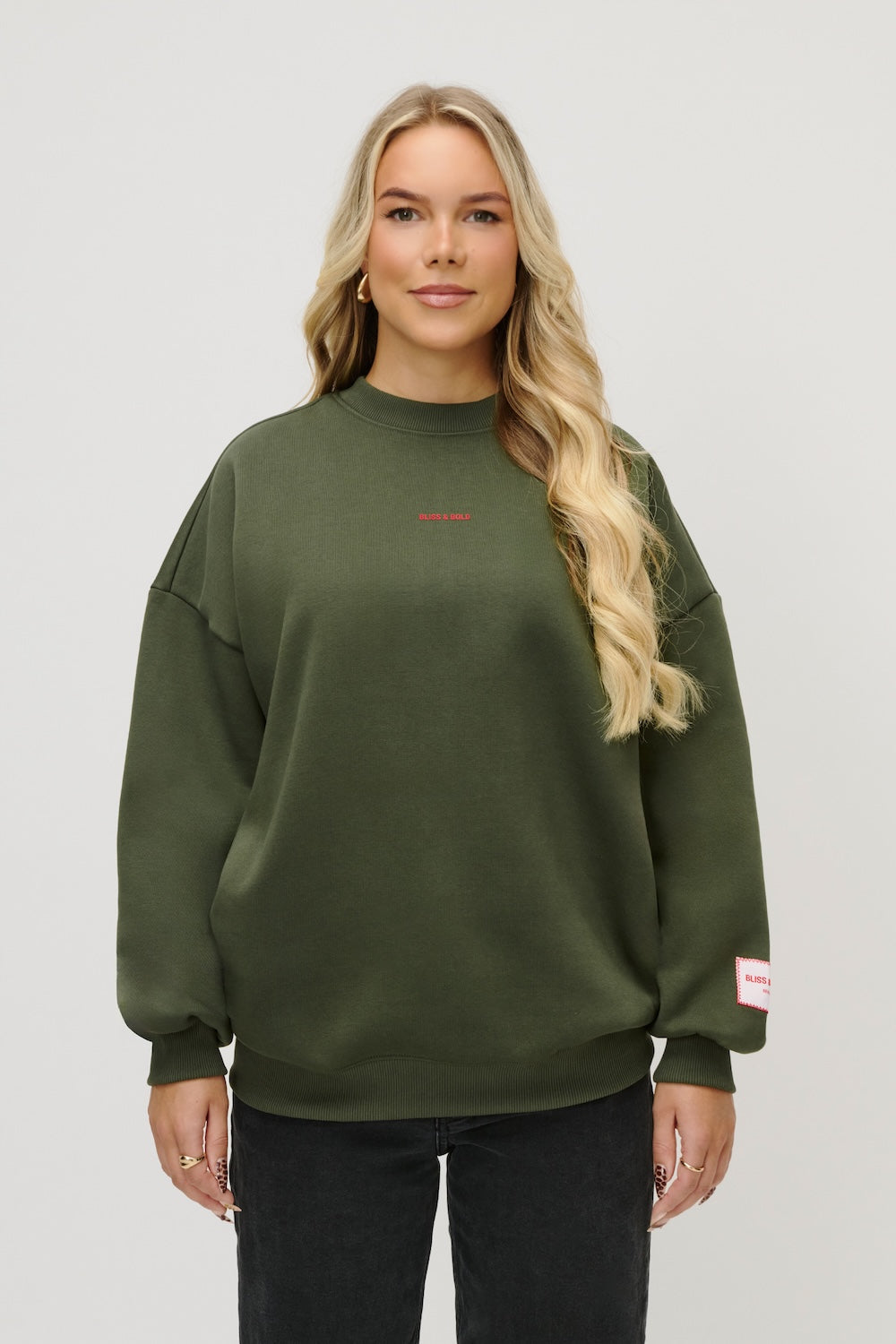 SANTA FAN CLUB SWEATER FOREST GREEN