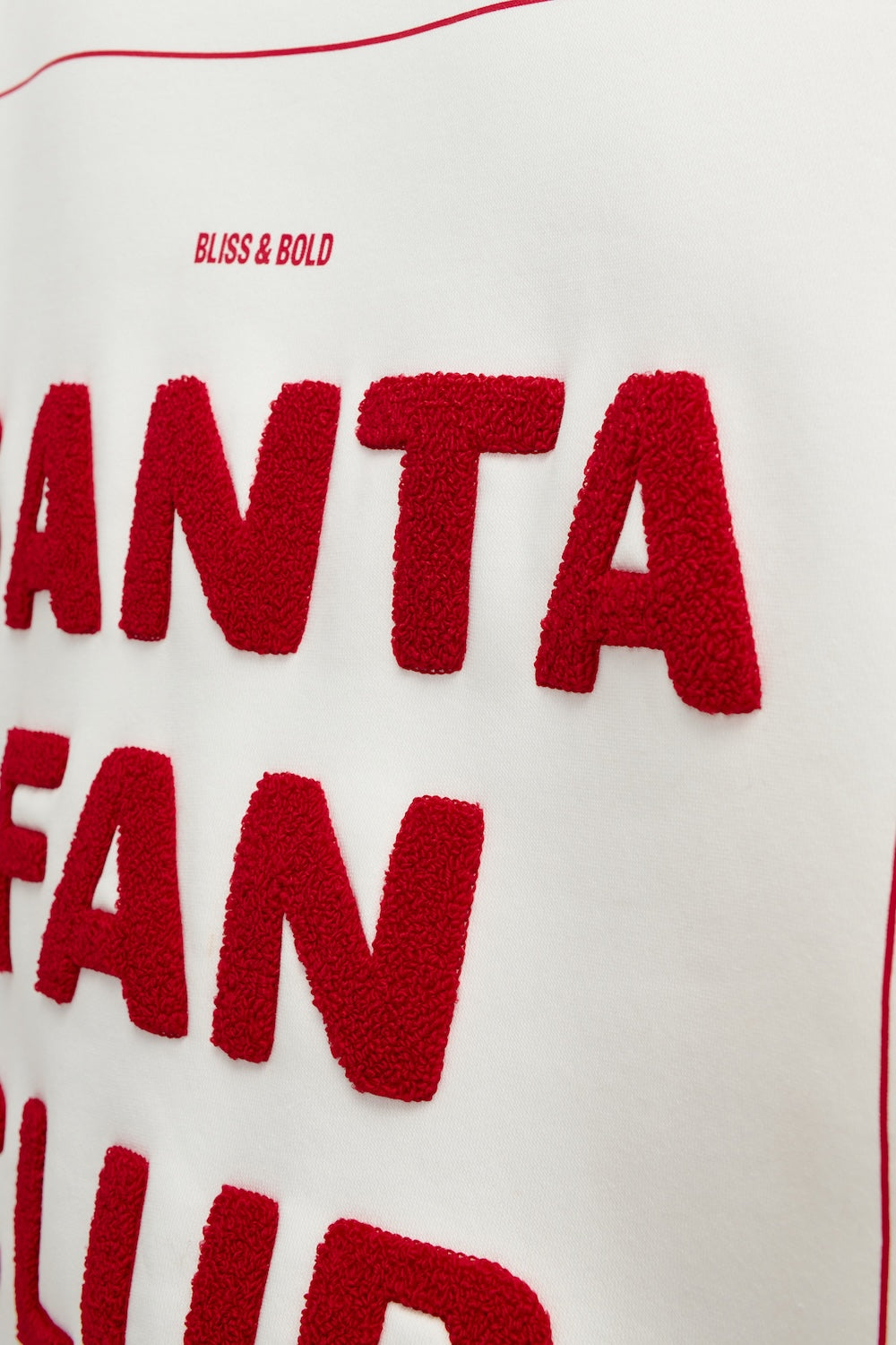 SANTA FAN CLUB SWEATER OFF WHITE