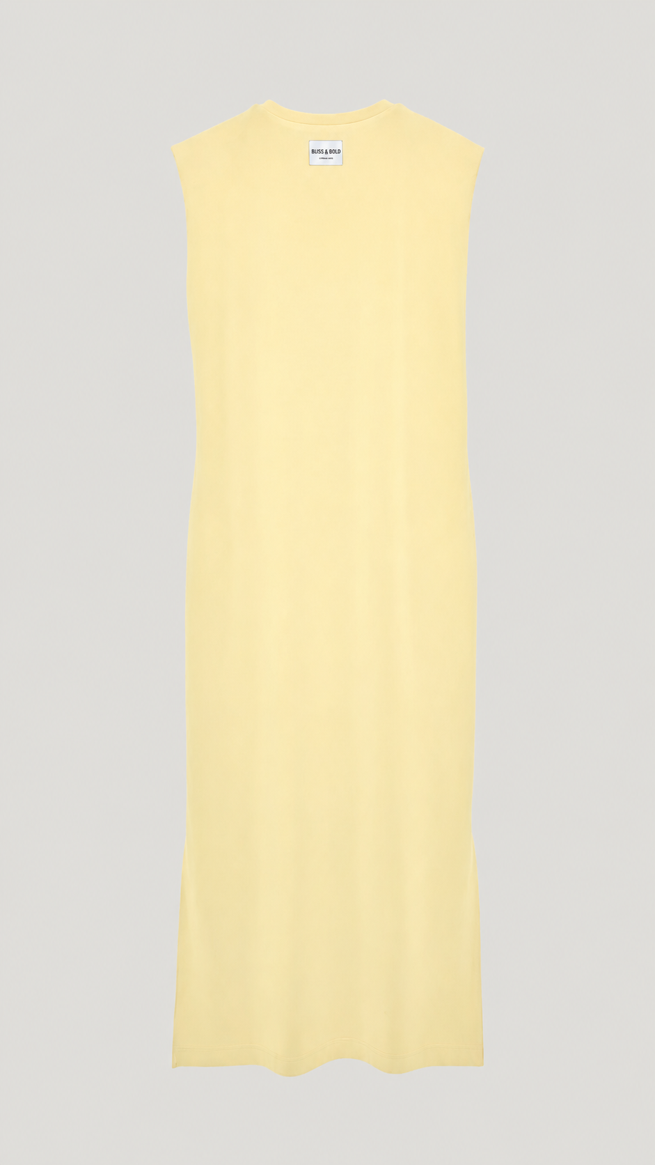 SOLEIL STRAIGHT DRESS BUTTER YELLOW (PREORDER)